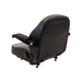 Uni Pro Black and Gray Lawn Mower Seat with Arm Rests - SLE Equipment - 3