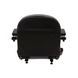 Uni Pro Black and Gray Lawn Mower Seat with Arm Rests - SLE Equipment - 4