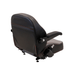 Uni Pro Black and Gray Lawn Mower Seat with Arm Rests - SLE Equipment - 5