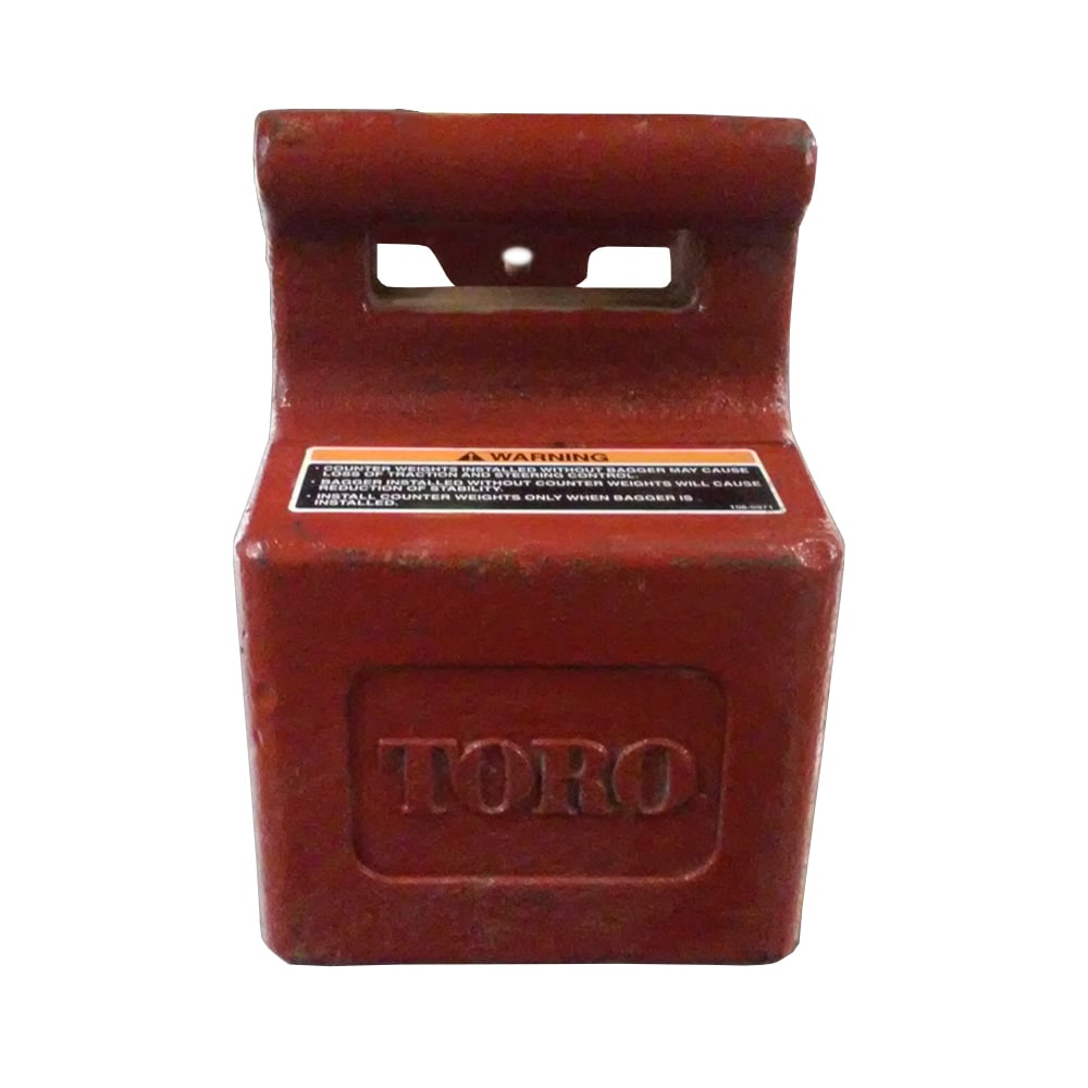 Toro OBS Weight - For DFS E-Z Vac Twin & Triple Bag - 115-3618