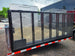 8.5' x 20' White V-Nose Hybrid Enclosed Trailer – Dual 7K Axles Rear Bi- Fold Gate Up