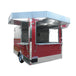 Concession Trailer 8.5'x12' Red White Back Ground