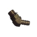Ferris Genuine Part 5023461 Adapter, 45 DEG, 9/16 - 3/8 Barb (Superseded to 5023461SM) - SLE Equipment - 2