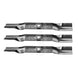 Rotary Genuine Part 10074 JOHN DEERE BLADE21 - 3/8"X13/16" Pack of 3 - SLE Equipment - 2