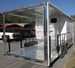 Concession Trailer 8.5'x20' White - BBQ Smoker Event Vending