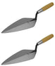 Marshalltown 13" Premier Line Brick Trowel London Pattern - Set of 2 - SLE Equipment - 5