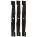 Toro 105 - 7784 - 03 High Flow Blade for Zero Turn Lawn Mower - Multipack of 3 - SLE Equipment - 1