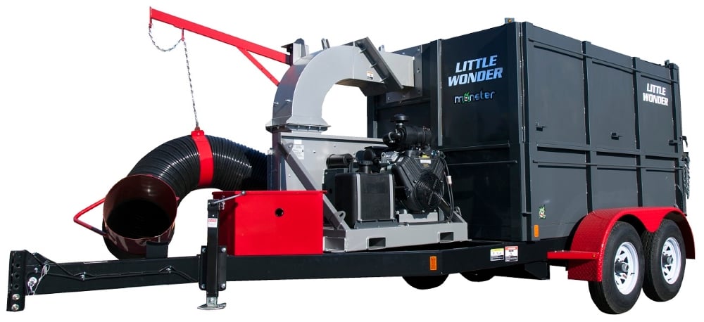 Little Wonder 83560-04-01 Briggs 35HP Self Contained Truckloader Front Left Side View