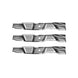 Rotary Genuine Part 11240 EXMARK BLADE 16 - 1/4" X 15/16" Pack of 3 - SLE Equipment - 1