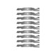 Rotary Genuine Part 11506 CUB CADET BLADE 17.9" Pack of 9 REPLACES 742 - 04068 - SLE Equipment - 1
