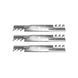 Rotary Genuine Part 11556 HUSTLER BLADE 17 - 7/8" X 5/8" Pack of 3 - SLE Equipment - 2