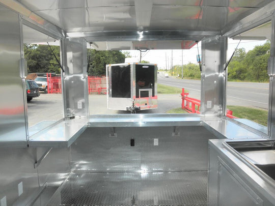 Concession Trailer 8.5'x12' Red White Back Ground