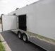Enclosed Trailer 8.5'x24' White - Lawn Mower Car Bike Hauler Storage - SLE Equipment - 8