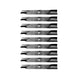 Rotary Genuine Part 12122 HUSQVARNA BLADE 14 - 5/8" Pack of 9 REPLACES 539 - 112 - SLE Equipment - 1
