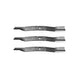 Rotary Genuine Part 12643 JOHN DEERE BLADE 25" X .900" Pack of 3 - SLE Equipment - 2