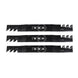 Rotary Genuine Part 12649 TORO BLADE 21 - 11/16" X 7/16" Pack of 3 - SLE Equipment - 2