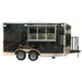 Concession Trailer 8.5'x14' Black - Food Vending Concession Event