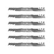 Rotary Genuine Part 12919 BLADE JOHN DEERE COMMERCIAL MULCHER 21.4 Pack of 6 - SLE Equipment - 1