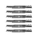 Rotary Genuine Part 13367 HUSQVARNA BLADE 17 - 3/4" 5PT ST Pack of 6 - SLE Equipment - 1