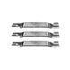Rotary Genuine Part 13464 GRASSHOPPER BLADE 21" X 1/2" Pack of 3 - SLE Equipment - 2