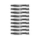 Rotary Genuine Part 13623 HUSTLER BLADE 18 - 1/2" X 5/8" Pack of 9 - SLE Equipment - 1