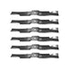 Rotary Genuine Part 13977 WORLDLAWN BLADE 20 - 1/2"X2 - 1/2 Pack of 6 - SLE Equipment - 1