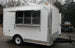 8.5'x12' White Concession Trailer