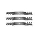 Rotary Genuine Part 14420 TORO BLADE 15 - 3/8" X 21/32" Pack of 3 - SLE Equipment - 2