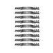 Rotary Genuine Part 14420 TORO BLADE 15 - 3/8" X 21/32" Pack of 9 - SLE Equipment - 1