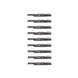 Rotary Genuine Part 14465 BLADE 18" X 5/8" Pack of 9 REPL FERRIS 5101756 - SLE Equipment - 1