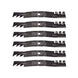Rotary Genuine Part 14475 JOHN DEERE BLADE 19" X 2 - 1/2" Pack of 6 REPL M1445 - SLE Equipment - 1