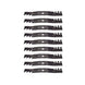 Rotary Genuine Part 14475 JOHN DEERE BLADE 19" X 2 - 1/2" Pack of 9 REPL M1445 - SLE Equipment - 1