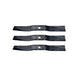 Rotary Genuine Part 14481 KUBOTA BLADE 20 - 1/2" X 2 - 1/2" Pack of 3 - SLE Equipment - 2