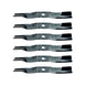 Rotary Genuine Part 14541 KUBOTA BLADE 20 - 1/2" X 1 - 1/8" Pack of 6 - SLE Equipment - 1