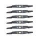 Rotary Genuine Part 14657 HONDA BLADE, FITS 21" Pack of 6 REPL HONDA 72531 - V - SLE Equipment - 1