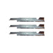 Rotary Genuine Part 14803 TORO BLADE 16 - 1/2" X 5/8" Pack of 3 - SLE Equipment - 2
