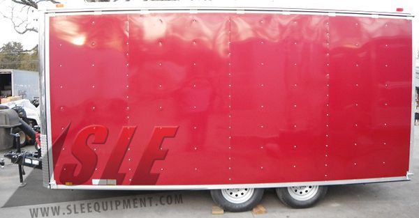 Red Concession Trailer 8.5'x16'