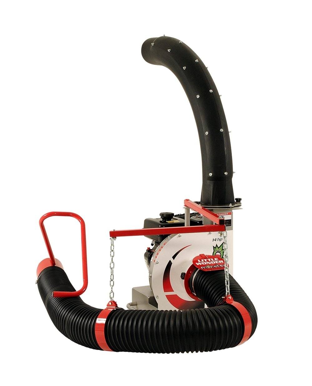 Little Wonder 8143-03-01 TruckLoader w/ Skid Subaru 14HP Rear Left View