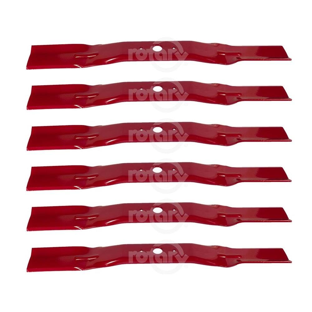 Rotary Genuine Part 15443 25" X .885" RH BLADE RED Pack of 6 - SLE Equipment - 1
