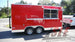 Red Concession Trailer 8.5'x16'