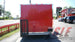 Red Concession Trailer 8.5'x16'