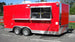 Red Concession Trailer 8.5'x16'