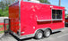 Red Concession Trailer 8.5'x16'