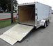 Enclosed Trailer 7'x16' - V - Nose Motorcycle Lawn Mower Storage - SLE Equipment - 11