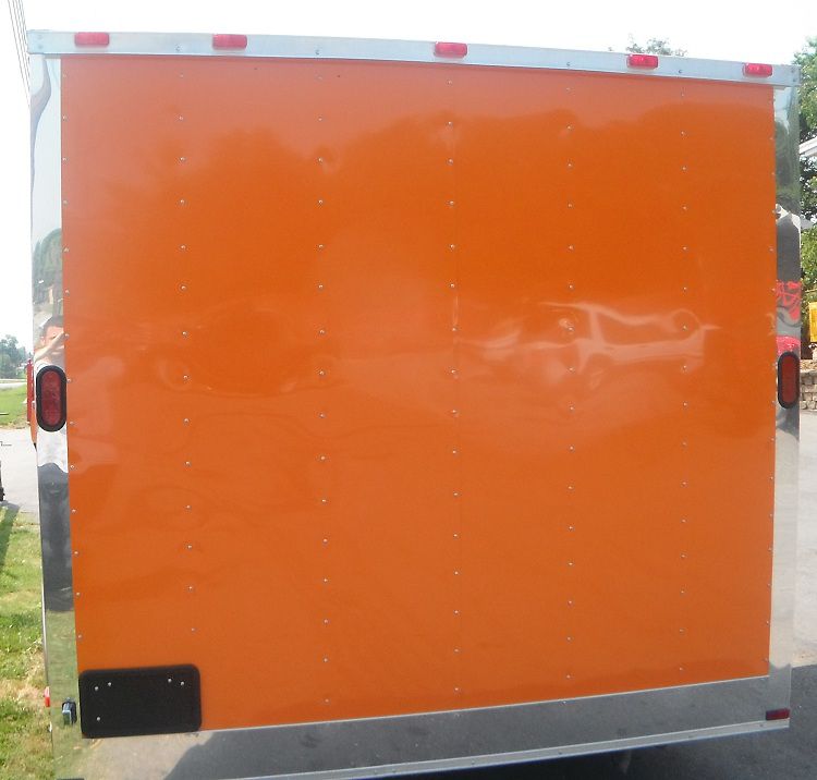 Orange Concession Trailer 8.5'x12'