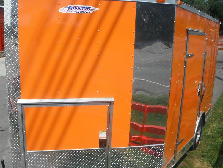 Orange Concession Trailer 8.5'x12'