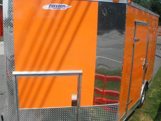 Orange Concession Trailer 8.5'x12'