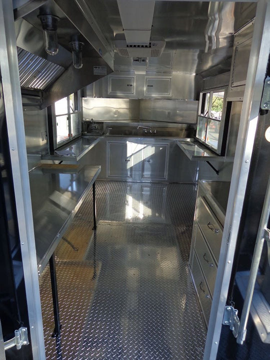 Black Concession Trailer 8.5'x20'