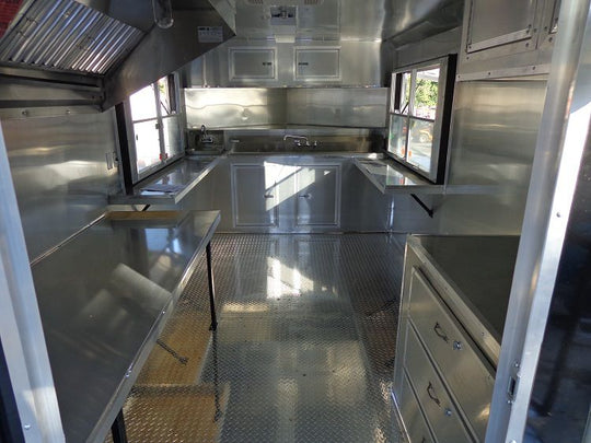 Black Concession Trailer 8.5'x20'