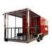 Concession Trailer 8.5'x20' BBQ Smoker Catering Event (Red)